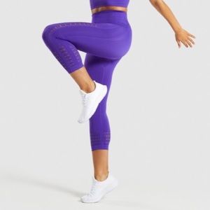 Gymshark Cropped Energy Seamless Leggings